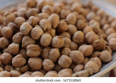 Macro Photo Of Bean Chickpeas