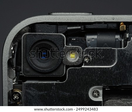 Similar – Digital Camera Viewfinder Close-Up