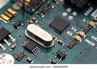 Macro Photography Of Circuit Board 