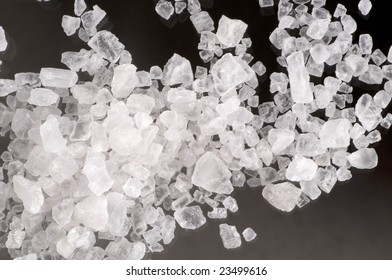 Macro Of Sea Salt Crystals