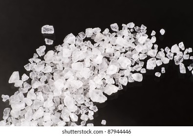 Macro Of Sea Salt Crystals