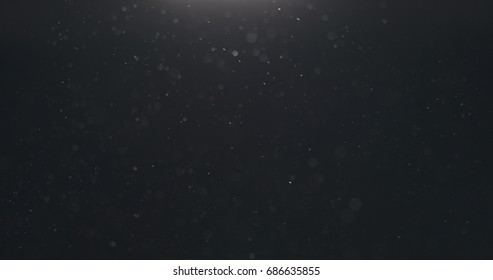 macro shot of dust float for overlay