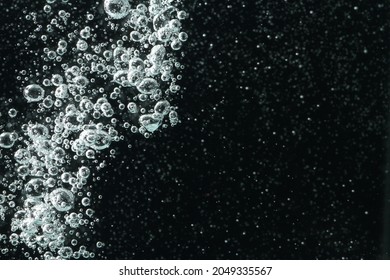 Macro Shot Of Fizzy Water