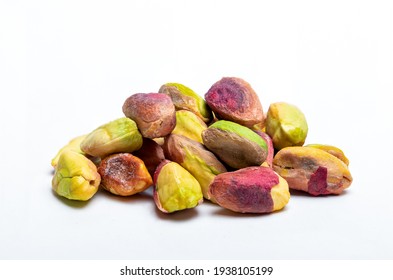 Macro shot of fresh pistachios shelled and unshelled. - Powered by Shutterstock