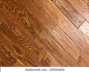 Macro Shot Of Hardwoods Floors And Woods Made Of Floor Maple. Floors And Woods Flooring Refinishing. Close Shot Interiors.