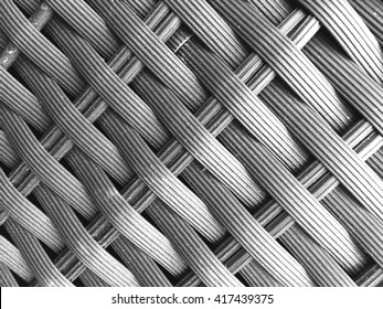 A Macro Shot Of A Synthetic Fiber. 