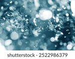 Macro shot of water splashing on flat surface