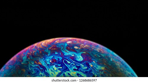 macro soap bubble made with dish soap - Powered by Shutterstock