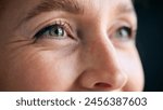 Macro Studio Expression Shot Of Woman