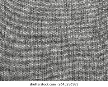 macro texture fabric of large binding for sewing grey background color close-up.