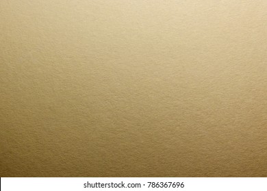 Macro. Texture Of Natural Matte Paper. Gold Toning.