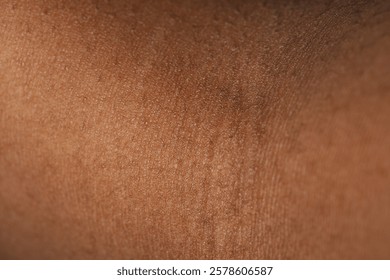 Macro view of normal skin as background