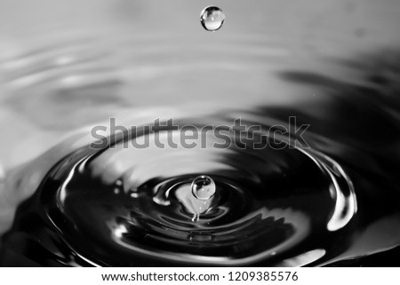 Similar – Image, Stock Photo WaterDrop III Bathroom