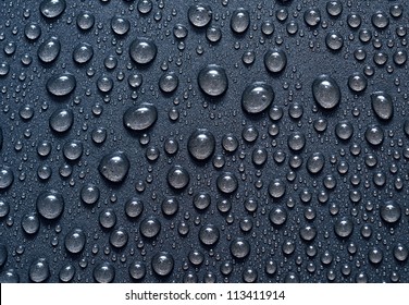 Macro Water Drops Stock Photo 113411914 | Shutterstock