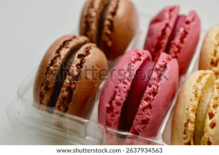 macrons macron sweets close up