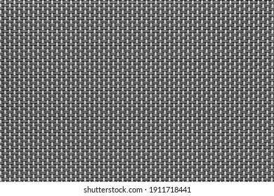 macrotexture of textile material or coarse fabric close-up with symmetric and identical mesh plexus for abstract empty background or for single-tone wallpaper - Powered by Shutterstock - Get 15% off with code: PIKWIZARD15