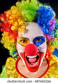 Pretty Girl Face Painting Clown Stock Photo 119783791 | Shutterstock