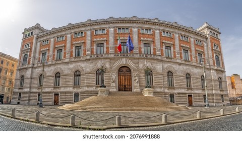 Madama Senate Palace In Rome Italy