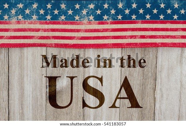Made America Message Usa Patriotic Old Stock Photo 541183057 | Shutterstock