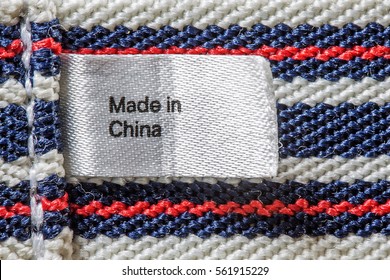 Made In China Label