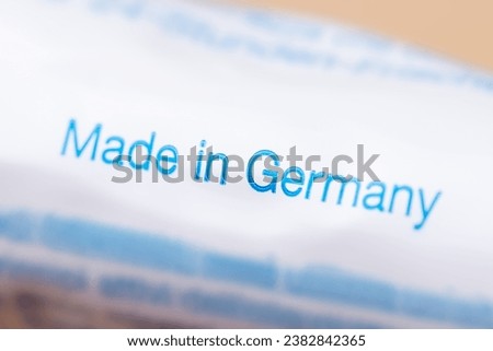 Similar – made in Germany