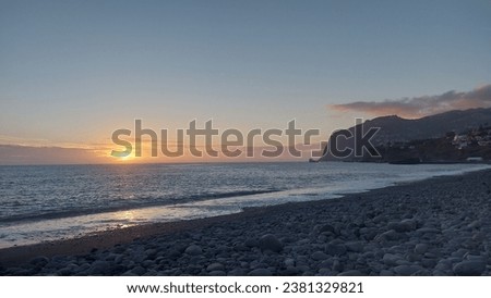 madeira island subset, sunset in the beach, relax, peace, love, nature, ocean
