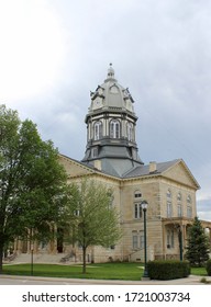 Madison County, Iowa Courthouse On The Square