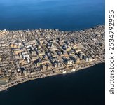 Madison Isthmus State Capitol Lake Mendota and Lake Monona