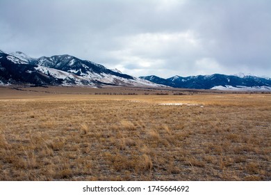 Madison Mountain Range In Montana