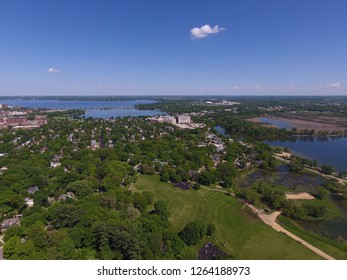 Madison Wisconsin Aerial Views