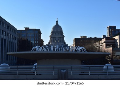 Madison, Wisconsin, State Capitol Building.