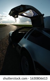 
Madrid. 12/01/2011. The DeLorean DMC-12 Is A Car Manufactured By DeLorean Motor Company (DMC) Between 1981 And 1982.