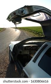 
Madrid. 12/01/2011. The DeLorean DMC-12 Is A Car Manufactured By DeLorean Motor Company (DMC) Between 1981 And 1982.