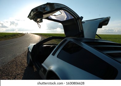 
Madrid. 12/01/2011. The DeLorean DMC-12 Is A Car Manufactured By DeLorean Motor Company (DMC) Between 1981 And 1982.