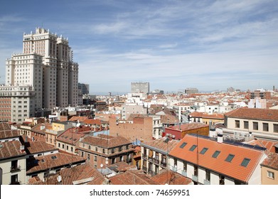 Madrid, Aerial View, April 2010.