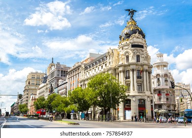 Madrid In A Beautiful Summer Day, Spain