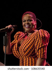 MADRID - JULY 20: Jill Scott Concert During The 