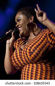 MADRID - JULY 20: Jill Scott Concert During The 