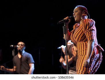 MADRID - JULY 20: Jill Scott Concert During The 