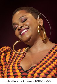 MADRID - JULY 20: Jill Scott Concert During The 