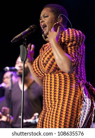 MADRID - JULY 20: Jill Scott Concert During The 