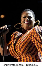 MADRID - JULY 20: Jill Scott Concert During The 