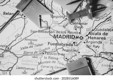 Madrid On The Europe Map