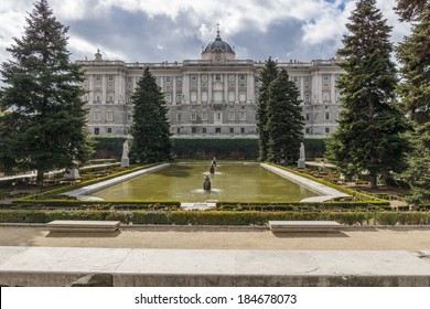 Madrid. Royal Palace. February