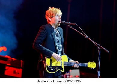 MADRID - SEP 13: Beck (legendary Musician, Singer And Songwriter) Performance At Dcode Festival On September 13, 2014 In Madrid, Spain.