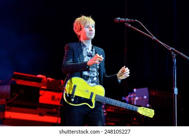 MADRID - SEP 13: Beck (legendary Musician, Singer And Songwriter) Performance At Dcode Festival On September 13, 2014 In Madrid, Spain.