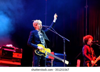 MADRID - SEP 13: Beck (legendary Musician, Singer And Songwriter) Performance At Dcode Festival On September 13, 2014 In Madrid, Spain.