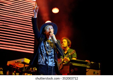 MADRID - SEP 13: Beck (legendary Musician, Singer And Songwriter) Performance At Dcode Festival On September 13, 2014 In Madrid, Spain.