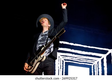 MADRID - SEP 13: Beck (musician, Singer And Songwriter) Performs At Dcode Festival On September 13, 2014 In Madrid, Spain.