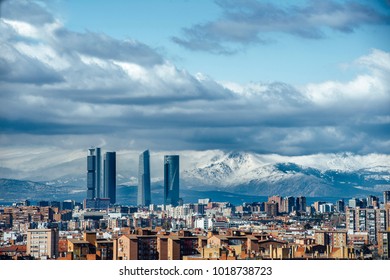 Madrid Skyline Images Stock Photos Vectors Shutterstock